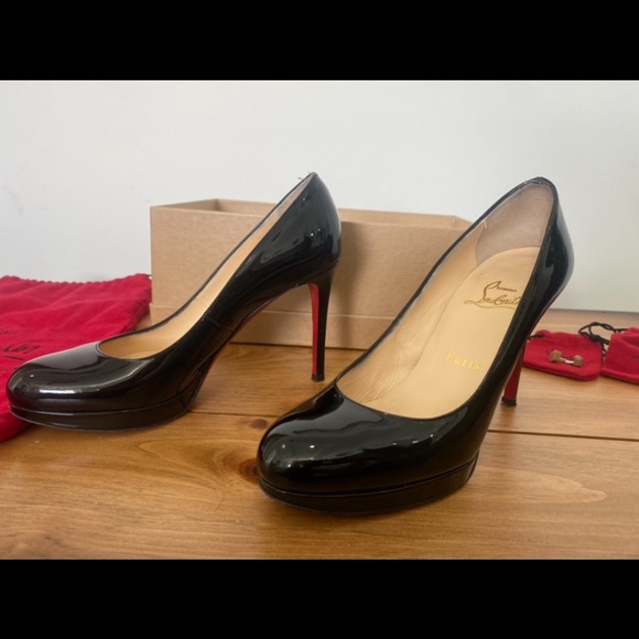 Christian Louboutin New Simple Pump 100 Patent Calf 35.5 - Picture 3 of 8